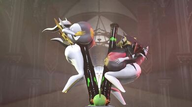 Arceus and Gratina Get Banged by Mudkip's Super-Sized Penis!