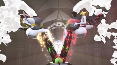 Arceus and Gratina Get Banged by Mudkip's Super-Sized Penis!