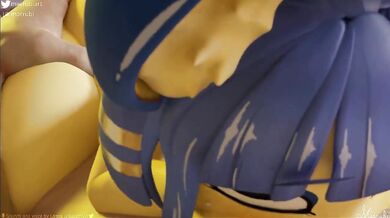 Ankha's Horny Escapade with a Marrubi Temptress
