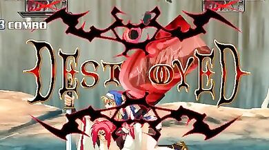 Mugen Rape - Bridget and Baiken's Ferocious Sexual Combat