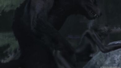 The Werewolf's Moonlight Buttsex with Khajiit