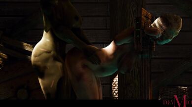 Taming the Wild Beast - Dungeon Bondage Play