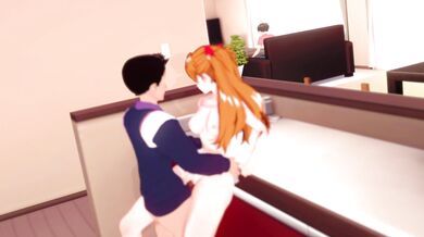 Asuka's Cuckoldry Tale: NTR Asuka Langley