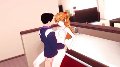 Asuka's Cuckoldry Tale: NTR Asuka Langley
