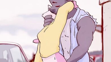 Gigantic Mechanical Monster Penetrates Young Virgin's Tight Asshole (@juvira)