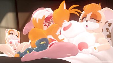 Vanilla's Pleasure Ride with Tails - [Leviantan581re]