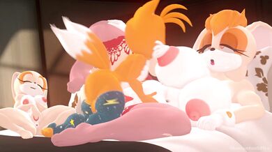 Vanilla's Pleasure Ride with Tails - [Leviantan581re]