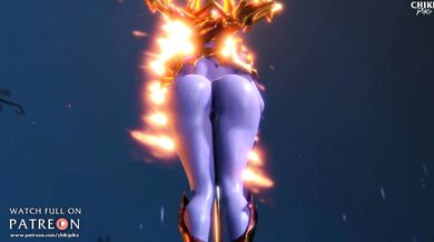 - A Shy and Sensual Striptease: The Erotic Adventures of Shyvana