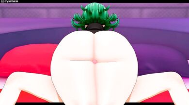Thighfucking Tatsumaki's Virgin Pussy
