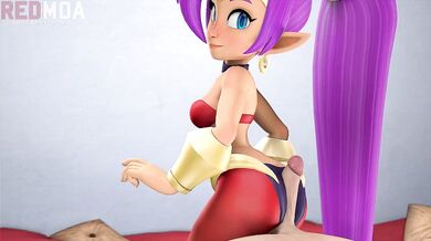Shantae's Anal Squeeze Orgasm