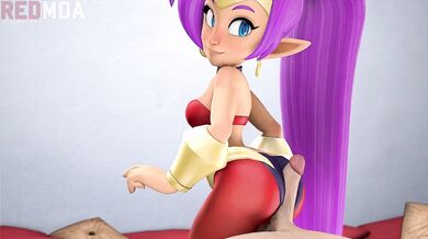 Shantae's Anal Squeeze Orgasm