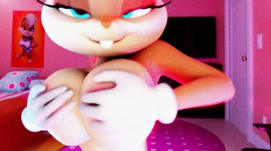 Lola Bunny's Juicy 'Damn' Hentai Short Film with Sweet Pink Pussy