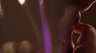 Sexy Space Witch Mercy Gets Lucky in Missionary Position