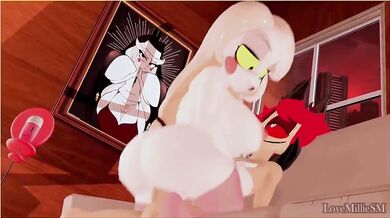 Alastor Lovemilles' Invasion of Charlie Morningstar's Tight Virgin Cunt