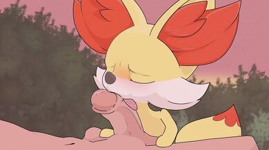 Fennekin's Tongue Pleasure