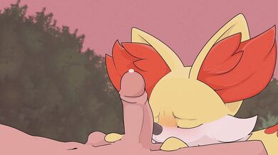 Fennekin's Tongue Pleasure