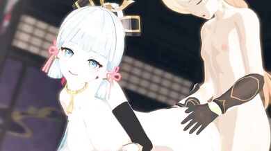 Ayaka's Anal Adventures with Aether: A Rough and Tumble Fuck Fest