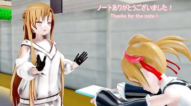 Sword Art Online x Virtual Reality NTR Gangbang: Give Me More, Give Me More!