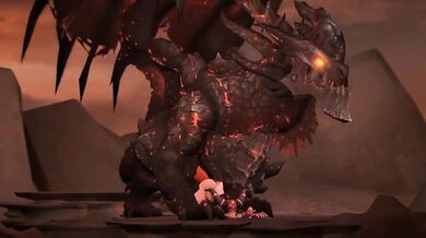 Sexy Dragon Queen Alexstrasza Gets Fucked Hard by Demon Lord Santalol and his Giant Cock in a Hot Lesbian Threesome