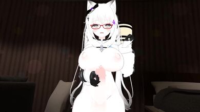 Two-Holed Slut Shakes Her Ass