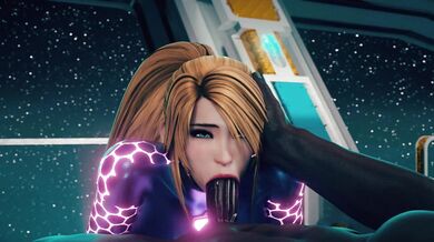 Sexy Space Bounty Hunter Samus Gets Ravaged by the Lustful Alien Flower Man in 'Samus Blacked XXX by Bouquetman'