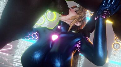 Sexy Space Bounty Hunter Samus Gets Ravaged by the Lustful Alien Flower Man in 'Samus Blacked XXX by Bouquetman'