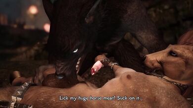Wild Werewolf Sex with Chesty Beauty