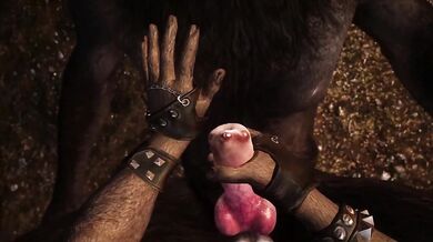 Wild Werewolf Sex with Chesty Beauty