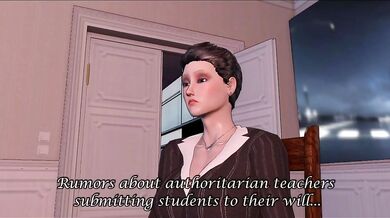 Lesbian Futas Invade the High School Halls in Chapter 2 of Their Horny Adventures!