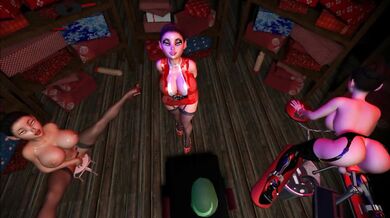Virtual Reality Porn: Miniature Elf Sluts Fuck Guy's Brains Out in Imaginary Playroom