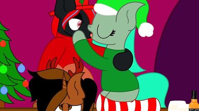The Three Sensual Sisters' Erotic Yuletide Evening