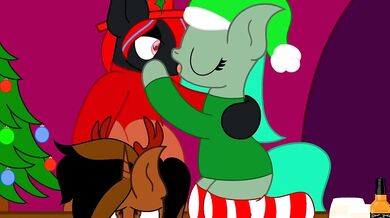 The Three Sensual Sisters' Erotic Yuletide Evening