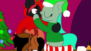 The Three Sensual Sisters' Erotic Yuletide Evening