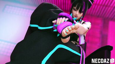 Juri's Toe-Curling Foot Tease (NecDaz3D)
