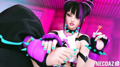 Juri's Toe-Curling Foot Tease (NecDaz3D)