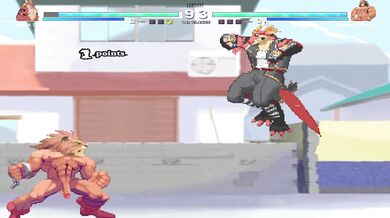 The Perverted Fight Between Delga And Leo In MUGEN Battle #16!