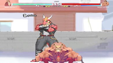 The Perverted Fight Between Delga And Leo In MUGEN Battle #16!