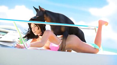 Lara Croft's Doggy Style Cake [CreamyFillings]