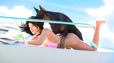 Lara Croft's Doggy Style Cake [CreamyFillings]