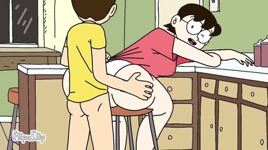 Rushed Afternoon Delight with Mama Tamako [Nobi's] Mom