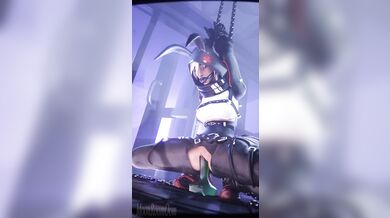 Horny Fortnite Cosplayers Go Wild in the Moonroom Oom