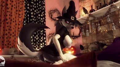 Halloween Hottie Handjob: Happy Halloween with Loona
