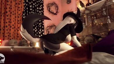 Halloween Hottie Handjob: Happy Halloween with Loona