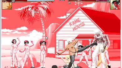 Female-to-male transgender (FTM) demons and their male lovers in a sexual frenzy