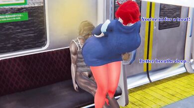 Subway Slut Gets Nailed by El Sharko Diablo