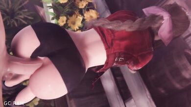 Final Fantasy - Aerith's Tight Ass Fucked Raw