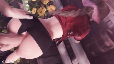 Final Fantasy - Aerith's Tight Ass Fucked Raw