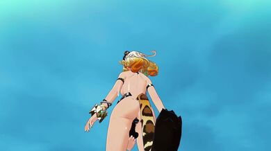 Masturbating Xilonen with Toy Animation Fetish