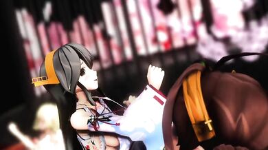 Busty Kongou Sisters in Heavenly KanColle (Dark@Rosé)