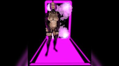 Cyberwalk [Futa/Female Fashion Show] by ClubJulze could be rewritten as A futa and female fashion show in a cyber world, presented by ClubJulze.